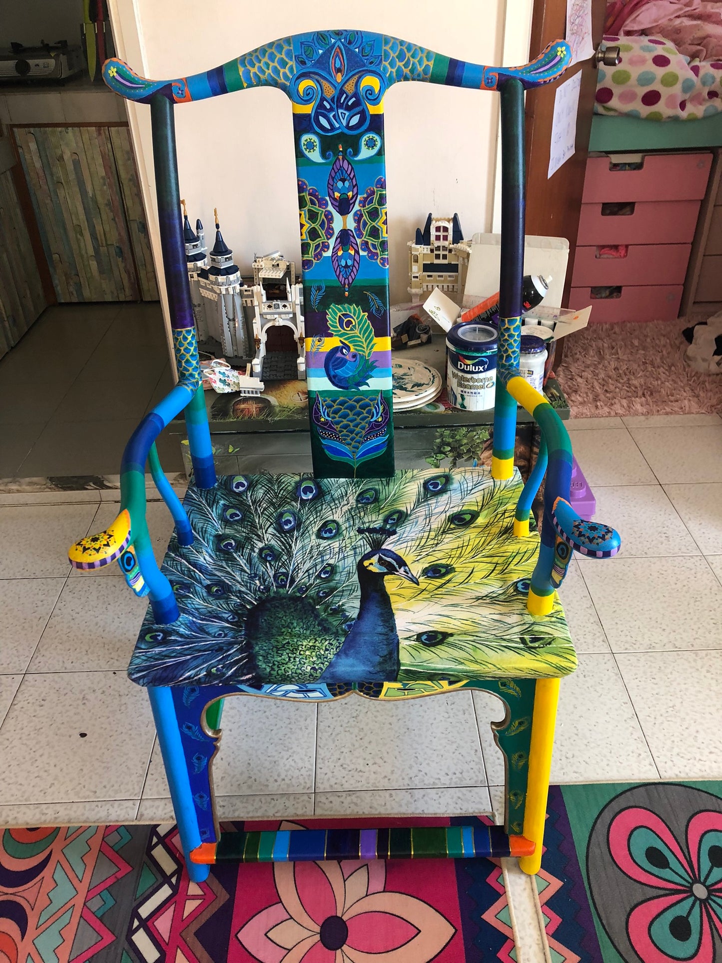 Peacock Visible Chair